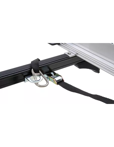 Porte-échelle multi-coulissant 2 6 m avec rouleau de 680 mm
