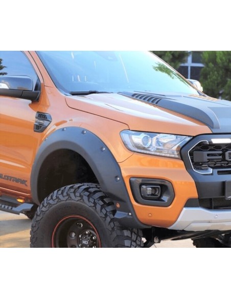 Pack élargisseurs d'ailes + élargisseurs de voie 50mm Ford Ranger 2012-2022