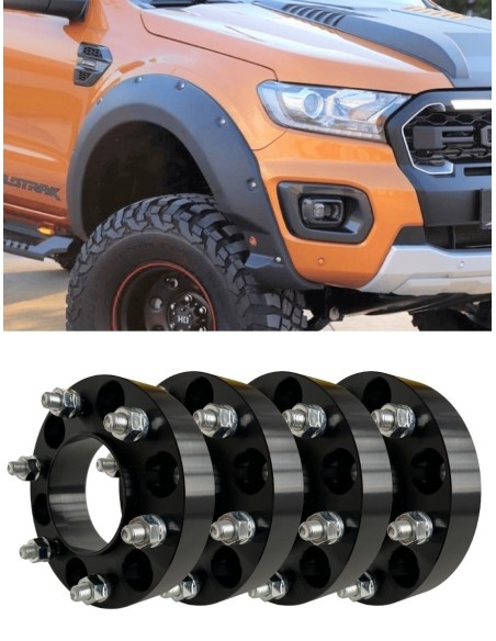 Pack élargisseurs d'ailes + élargisseurs de voie 50mm Ford Ranger 2012-2022