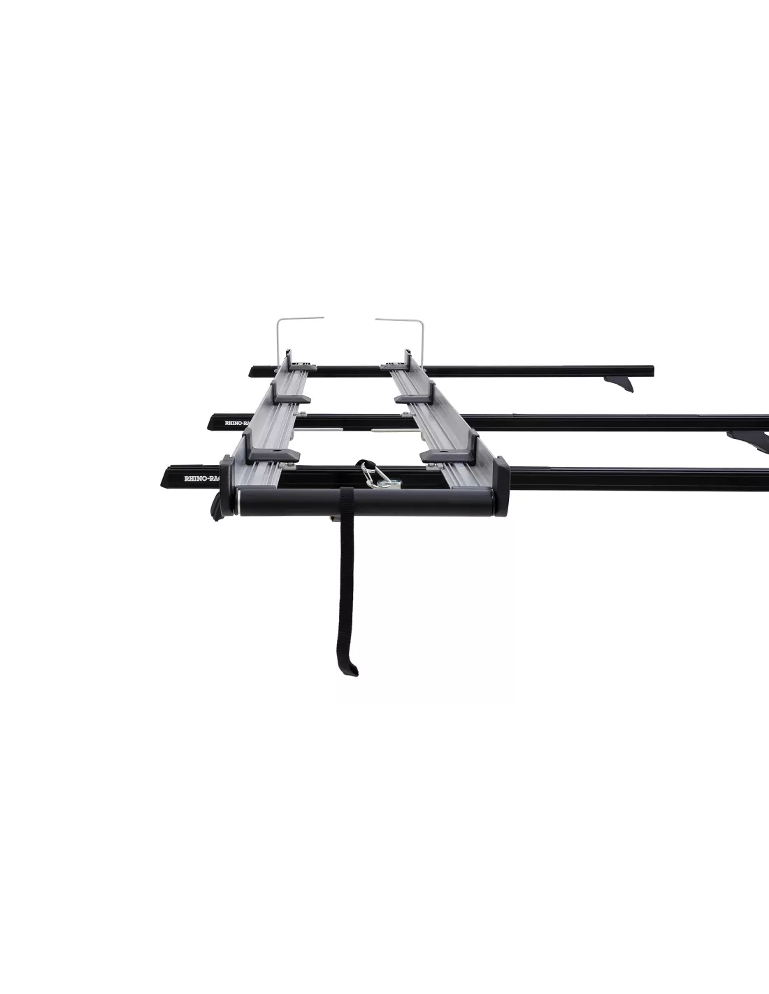 Porte-échelle multi-coulissant 2 6 m avec rouleau de 470 mm