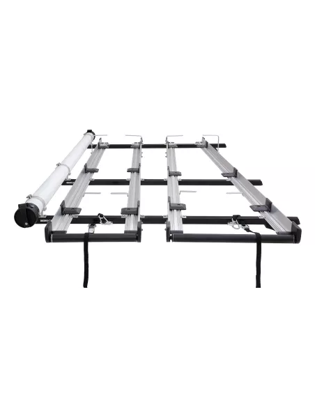 Système de porte-échelle double multi-coulissant 3 0 m avec conduit
