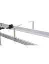 Porte-échelle multi-coulissant 3 5 m avec rouleau de 680 mm
