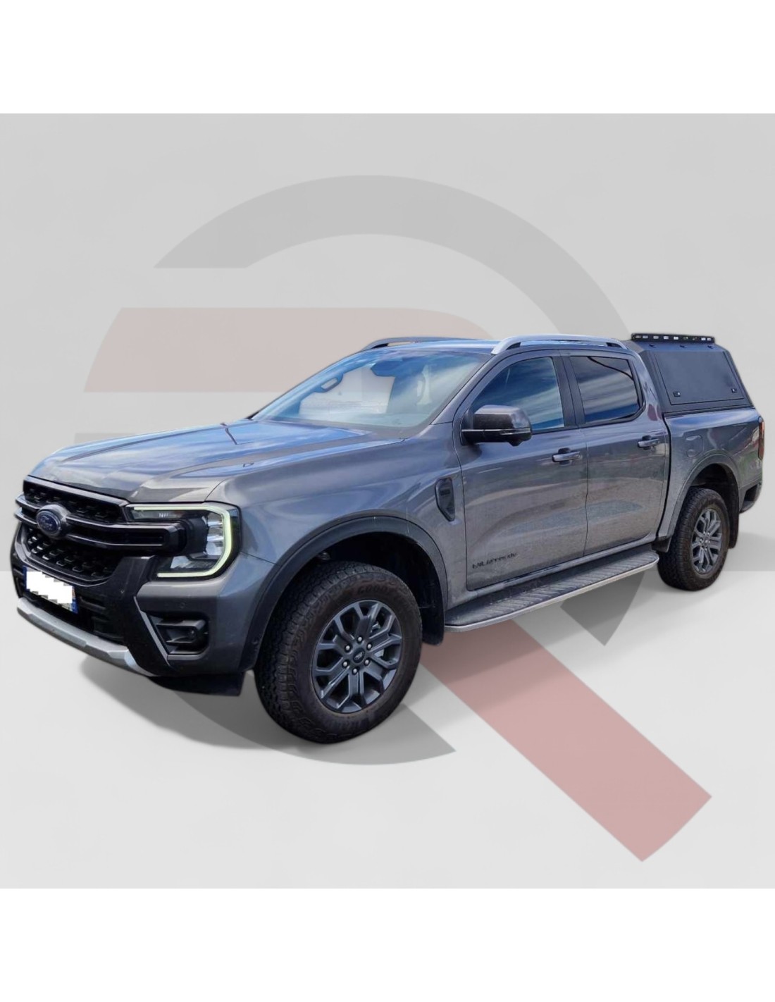 Hard top aluminium Ford Ranger 2023+ compatible tente de toit