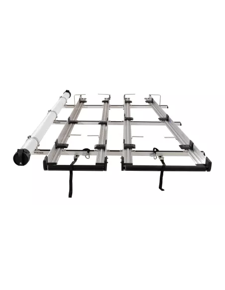 Système de porte-échelle double multi-coulissant 3 0 m avec conduit