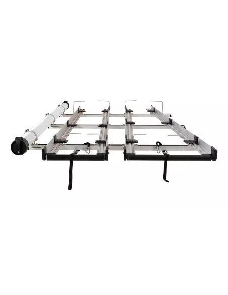 Système de porte-échelle double multi-coulissant 3 0 m avec conduit
