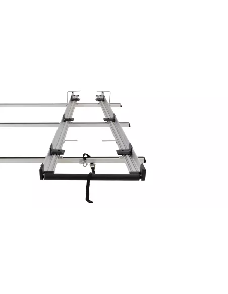 Porte-échelle multi-coulissant 3 5 m avec rouleau de 680 mm