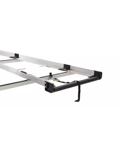 Porte-échelle multi-coulissant 4 0 m avec rouleau de 470 mm