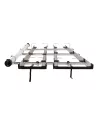 Système de porte-échelle double multi-coulissant 3 0 m avec conduit
