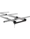 Porte-échelle multi-coulissant 3 0 m avec rouleau de 470 mm
