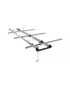 Porte-échelle multi-coulissant 4 0 m avec rouleau de 470 mm