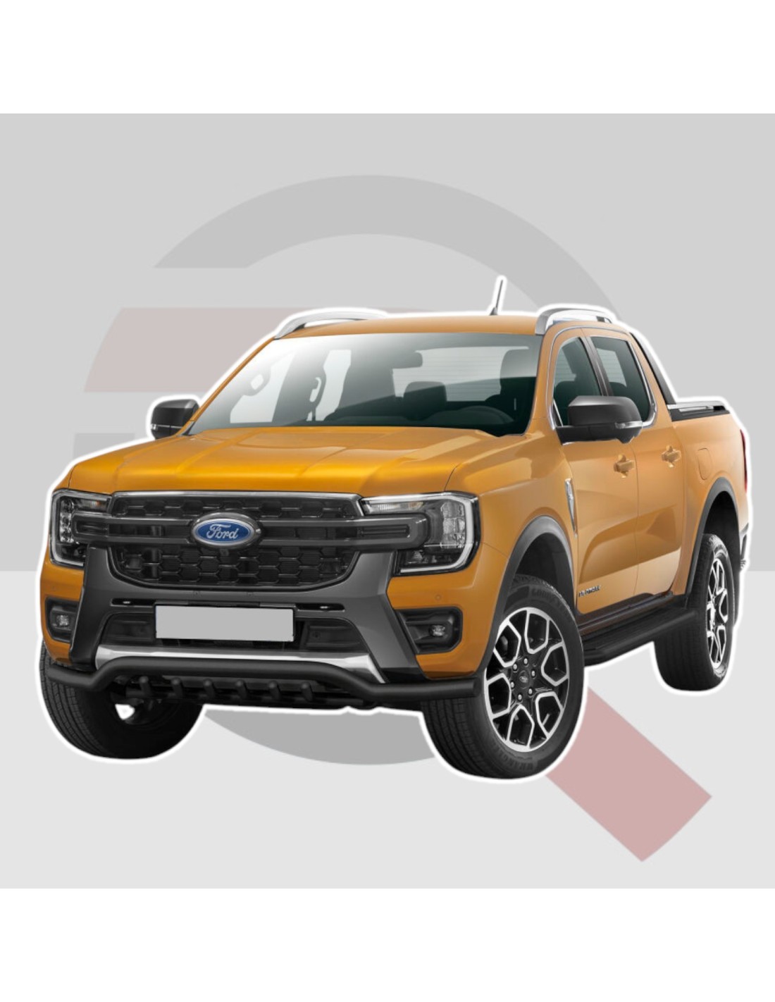 copy of Barre de pare-choc avec griffes Ford Ranger