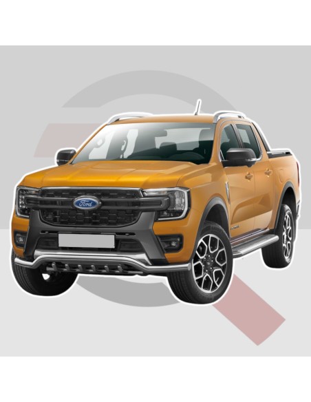 Barre de pare-choc inox avec griffes Ford Ranger 2023+