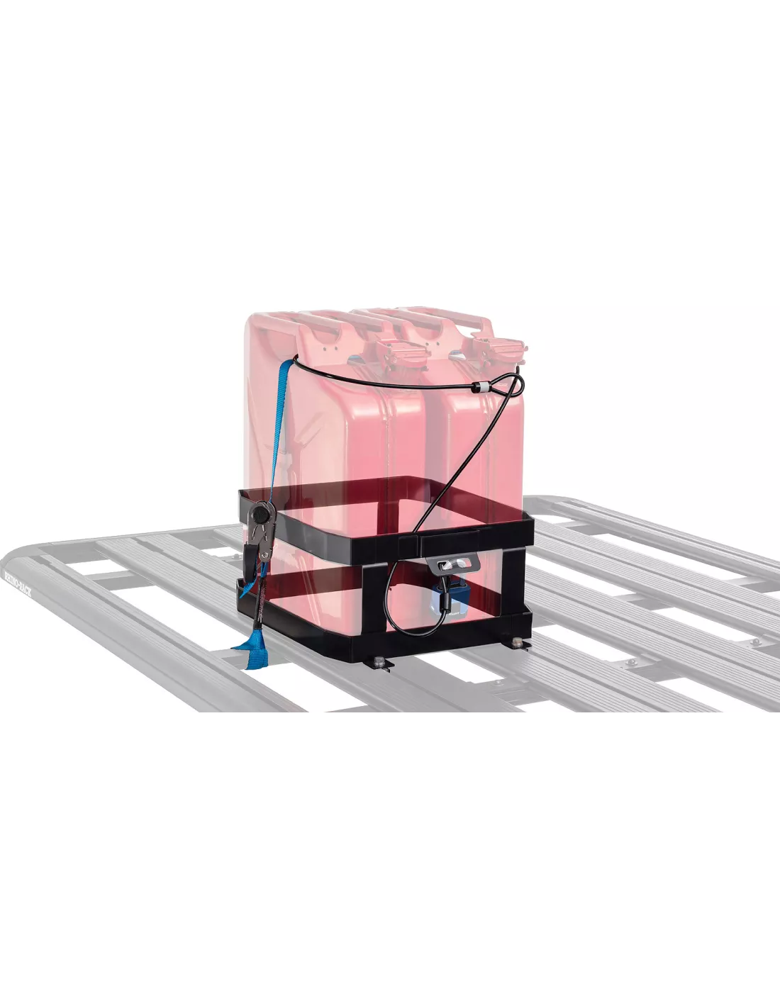 Double Vertical Jerry Can Holder Rhino Rack RHINO RACK - accessoire