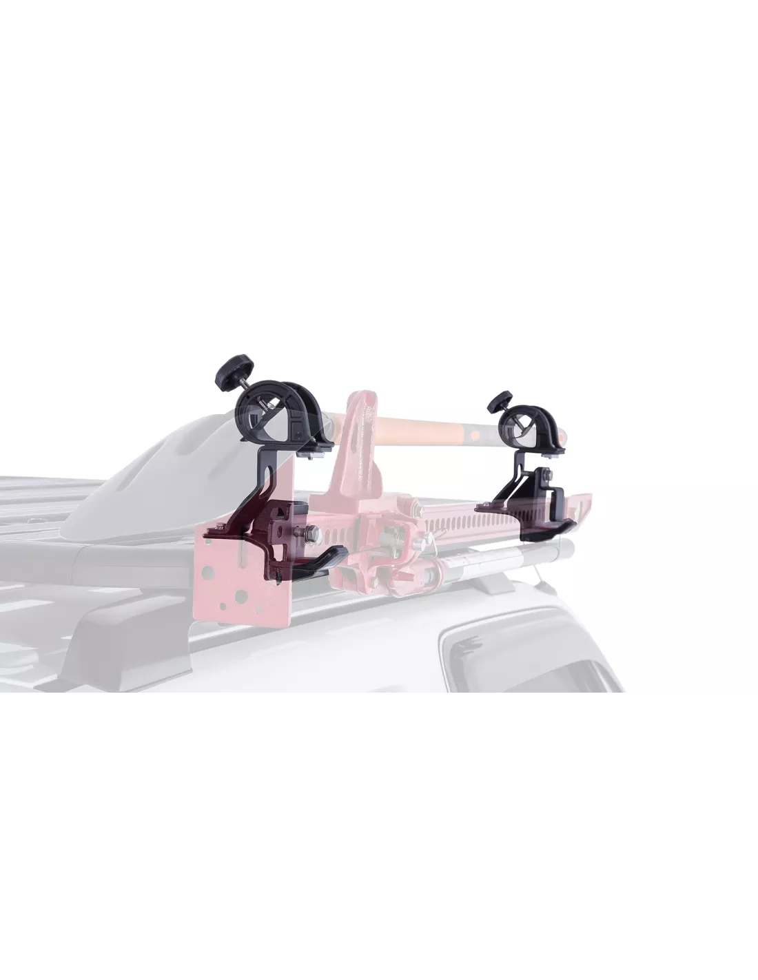 Support RHINORACK pour pelle et cric Hi-Lift sur plateforme Pionneer