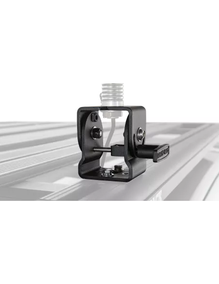 Support pliant rabatable d'antenne ou led pour galerie et barre de