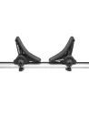 Porte kayak sur barre universelle chargement latéral RHINO RACK -