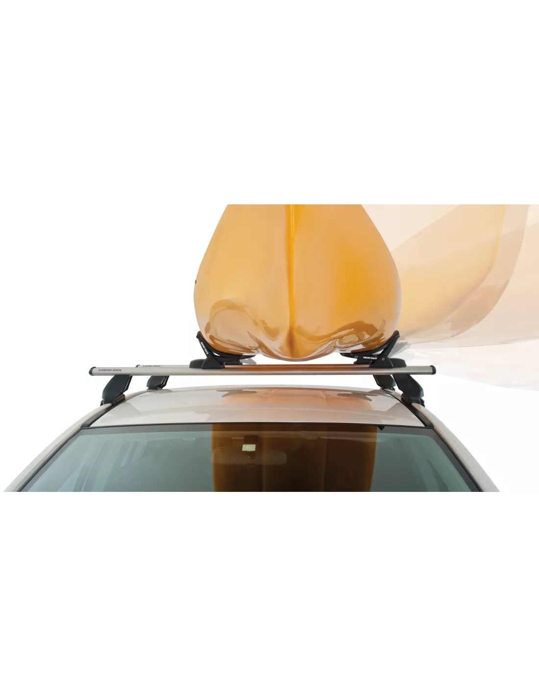 Kit porte kayak sur barre de toit et galerie avec chargement latéral