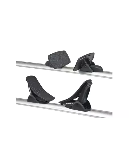 Kit porte kayak sur barre de toit et galerie avec chargement arrière