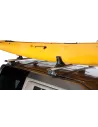 KAYAK DOOR KIT OP DAKBAR EN GALERION MET ACHTERIJ