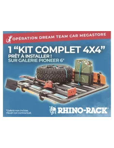 Pack 4x4 sur galerie Rhino Rack Pioneer 6 RHINO RACK - accessoire 4x4