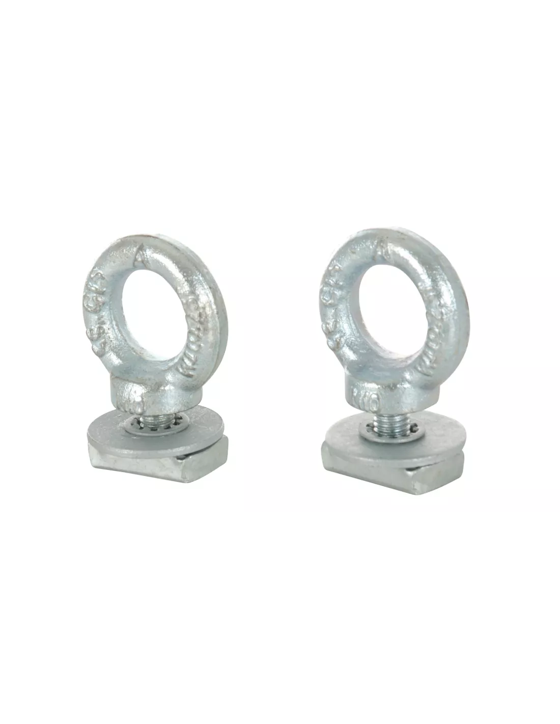 2-Ring-Kit mit Ertrinkenmutter für den Dachbalken