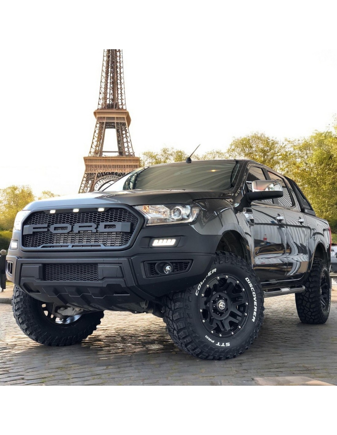Kit pare-choc + calandre type RAPTOR pour Ford Ranger 2016-2022