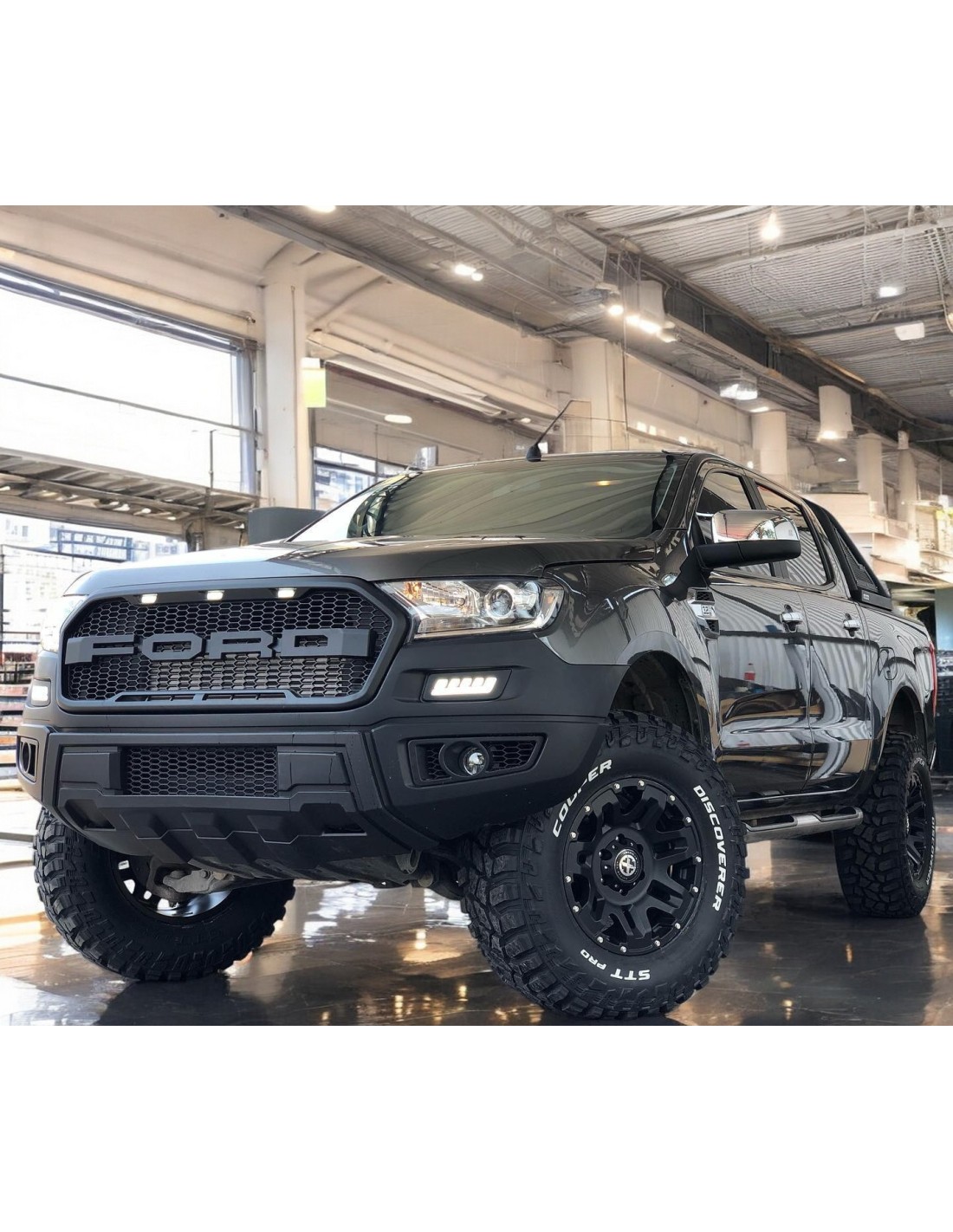 Kit pare-choc + calandre type RAPTOR pour Ford Ranger 2016-2022