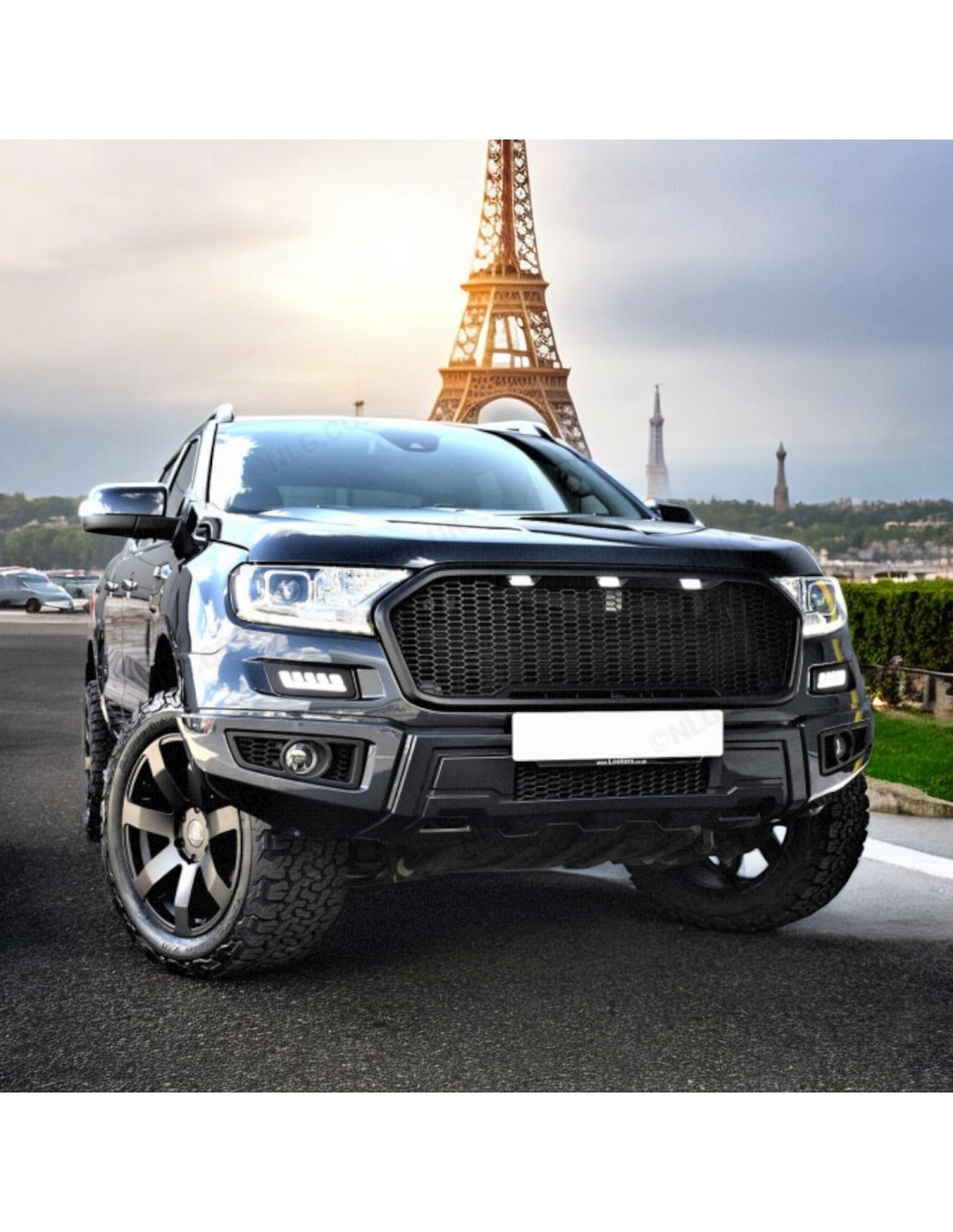 Kit pare-choc + calandre type RAPTOR pour Ford Ranger 2016-2022