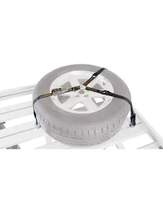 Porte roue RHINORACK pour galerie pionner (par sangle) RHINO RACK -