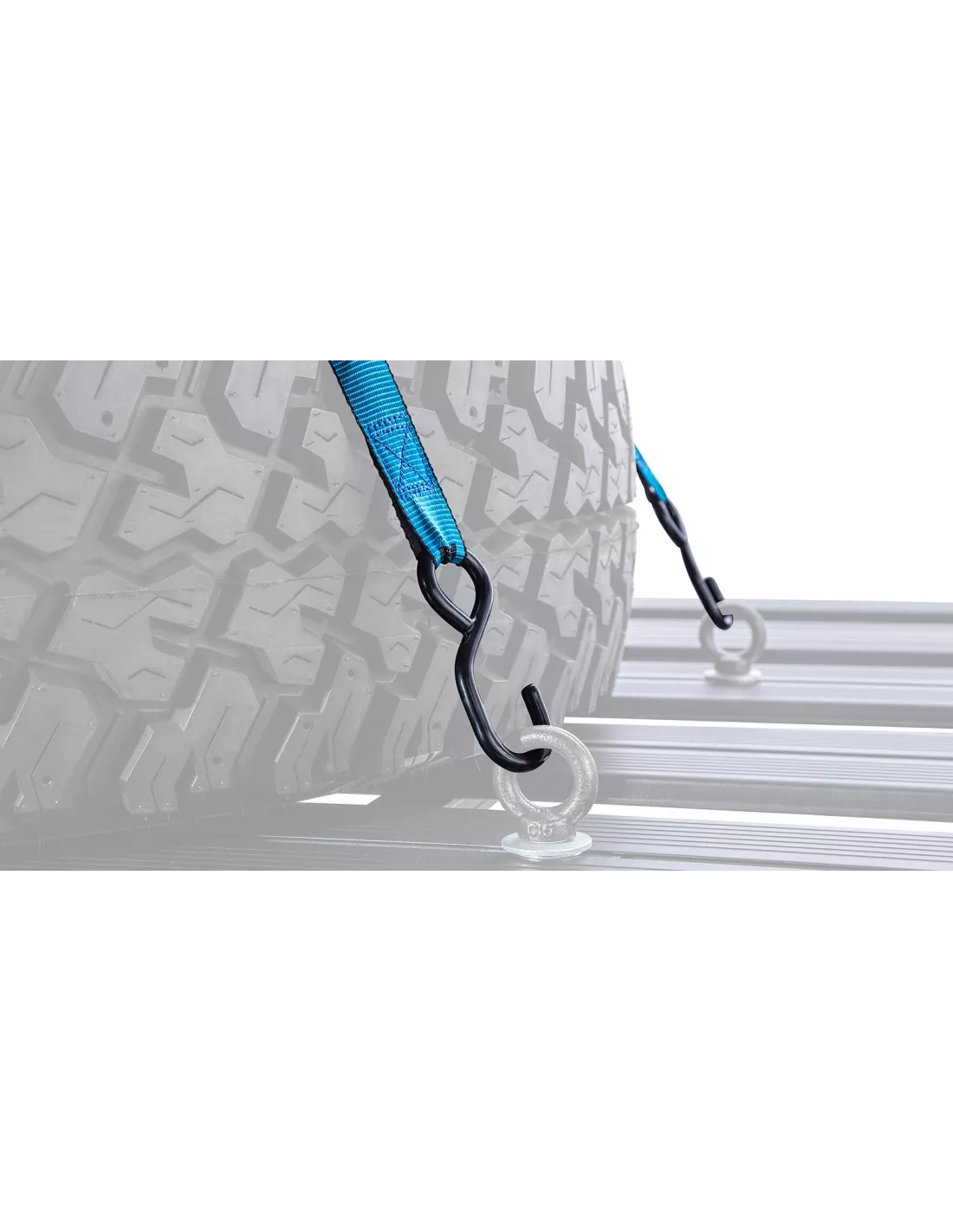 Porte roue RHINORACK pour galerie pionner (par sangle) RHINO RACK -