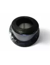 Trappe à carburant en aluminium noir satiné pour Jeep Wrangler JK DTC