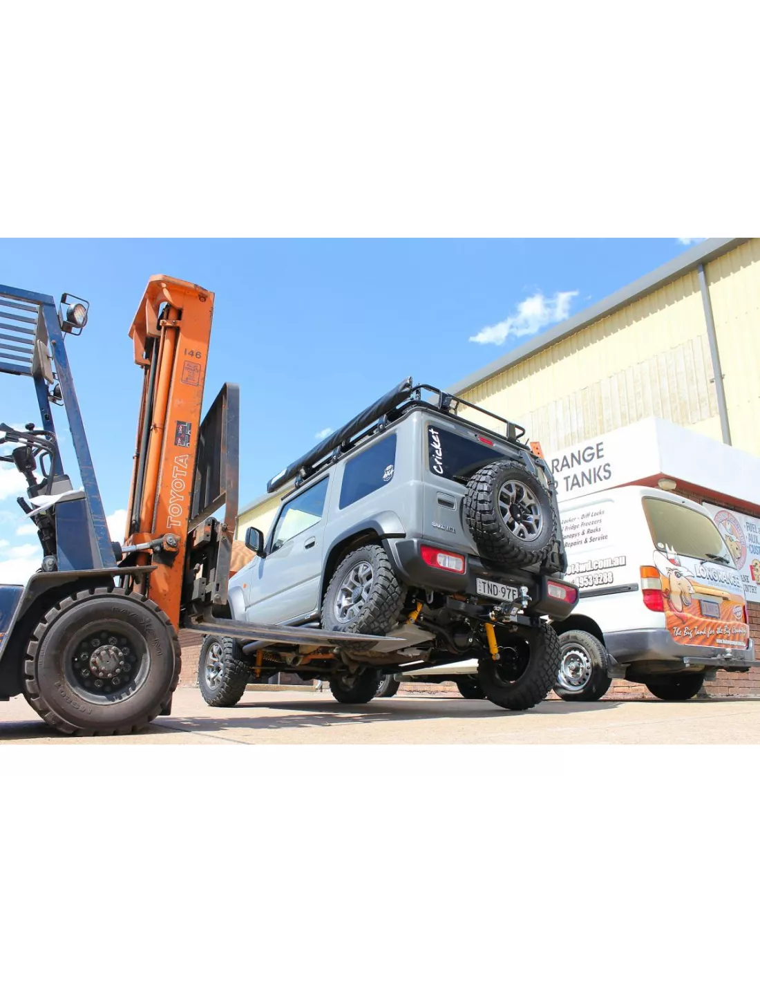 Réservoir de remplacement 80L Long Ranger pour Jimny 2018+ LONG