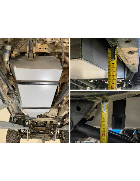 Reservoir LRA Toyota Landcruiser HDJ80 145L remplacement - boite