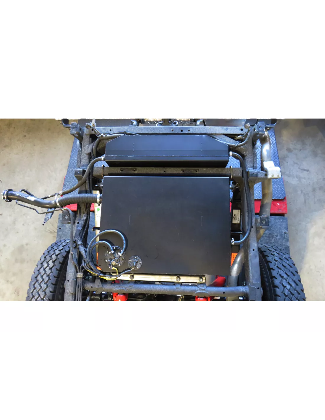 Réservoir supplémentaire auxiliaire inox 160L Toyota HZJ78 et HZJ79