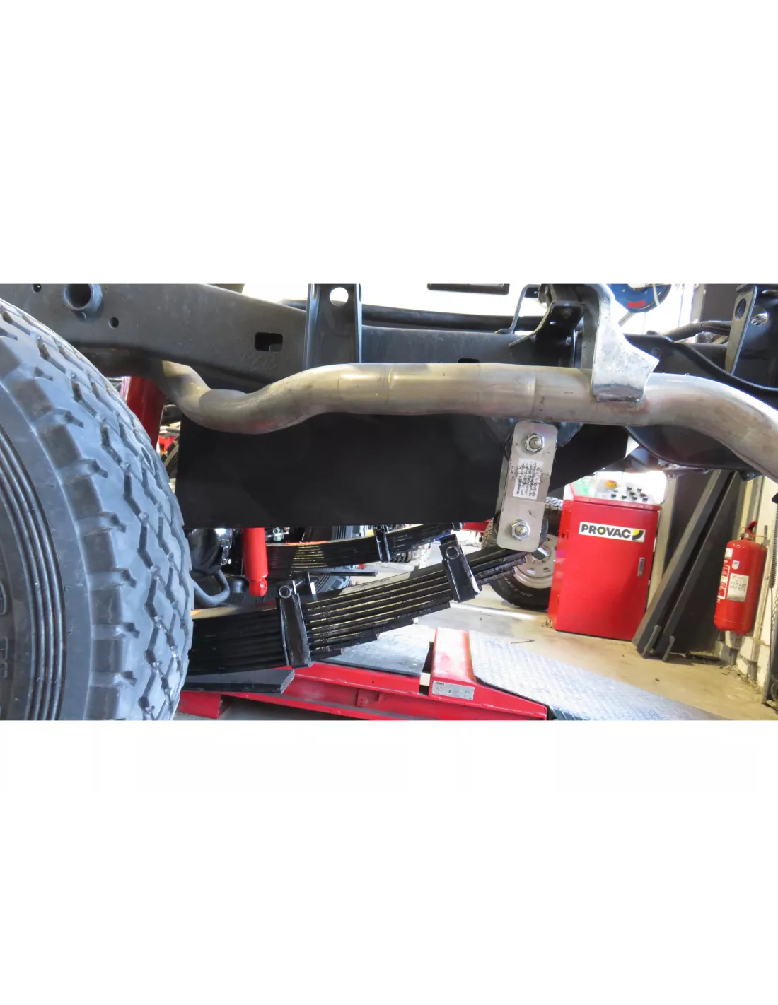 Réservoir supplémentaire auxiliaire inox 160L Toyota HZJ78 et HZJ79