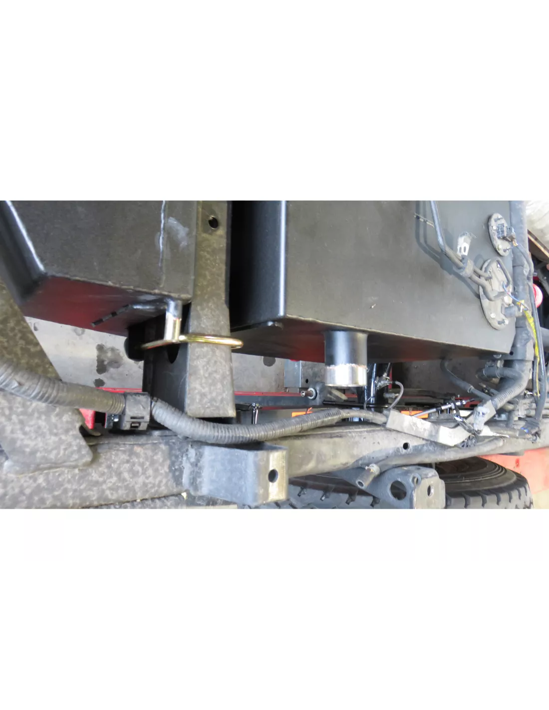 Réservoir supplémentaire auxiliaire inox 160L Toyota HZJ78 et HZJ79