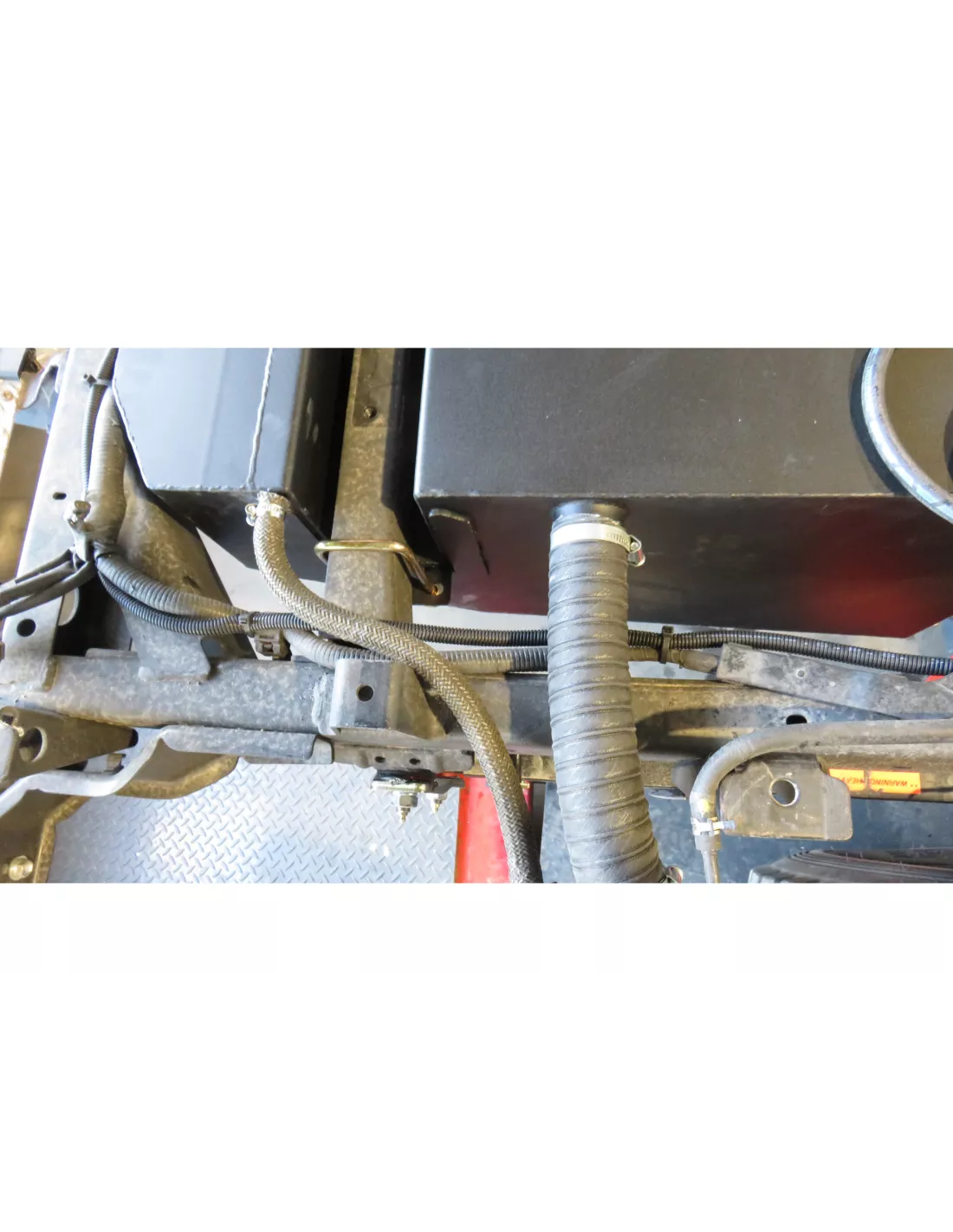 Réservoir supplémentaire auxiliaire inox 160L Toyota HZJ78 et HZJ79
