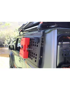 Support jerrycan sur plaque latérale Molle Alu-Cab Suzuki Jimny 2