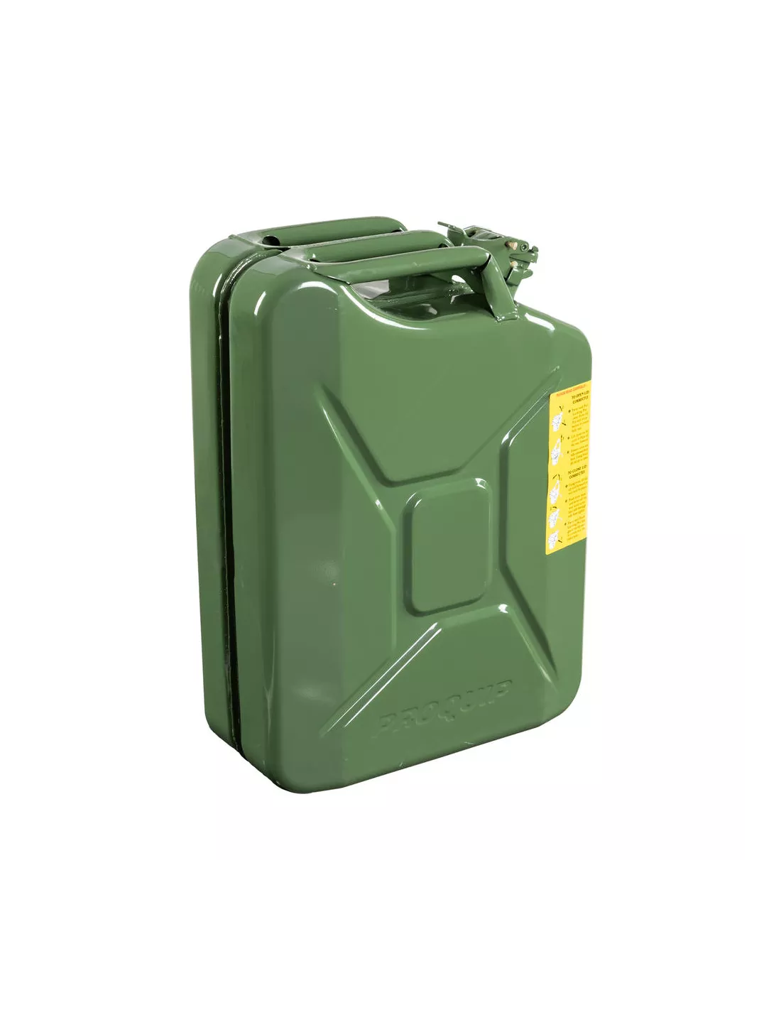 Jerrycan 20L essence métal (colori vert) OUTBACK IMPORT - accessoire