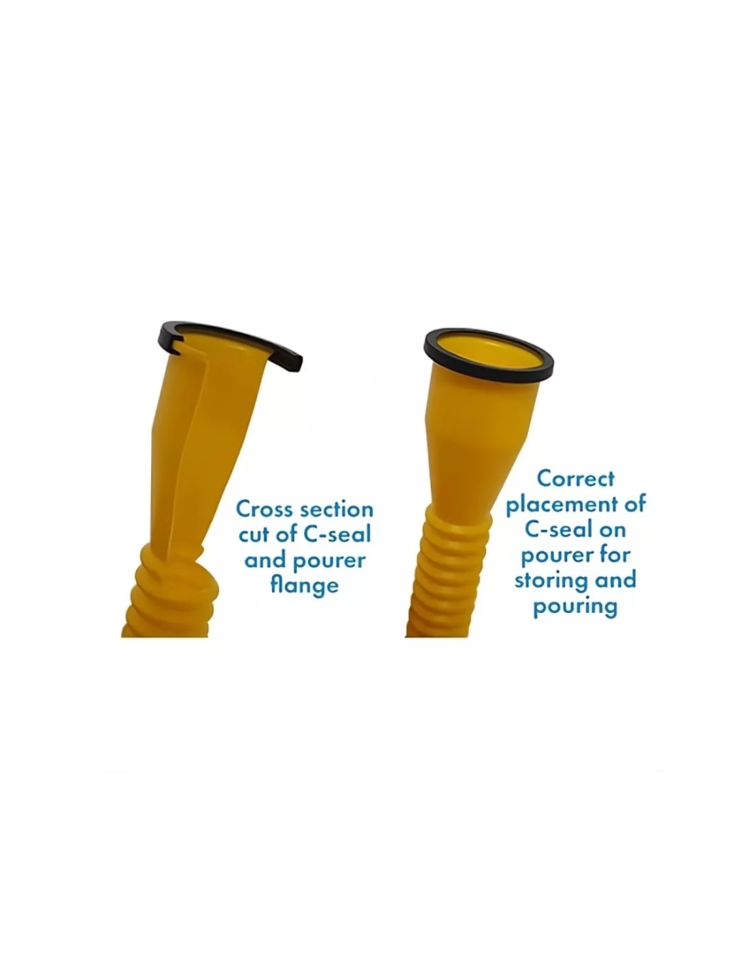 Bec verseur jerrycan carburant DTC PARTS - accessoire 4x4