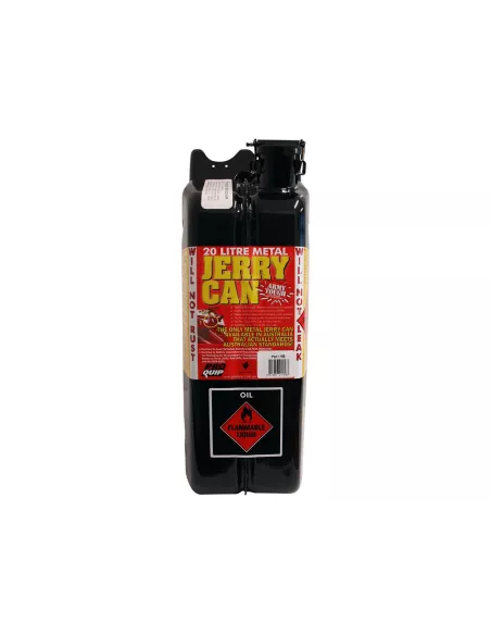 Jerrycan carburant - métal noir - Format US 20L DTC PARTS -