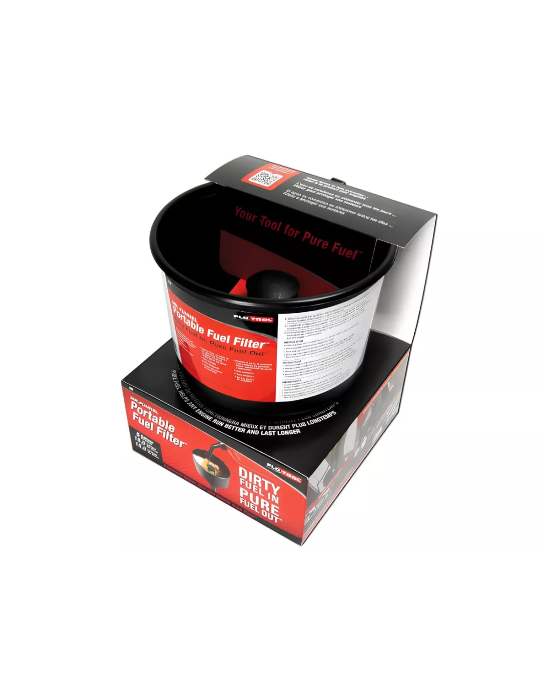 Entonnoir filtrant Mr Funnel - Filtration 74microns - Débit 19L/Min