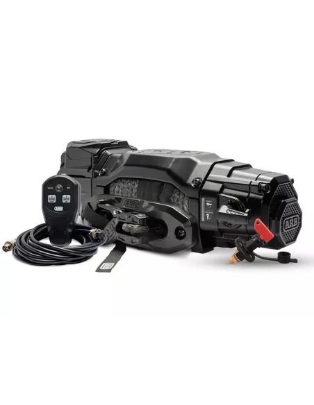 Treuil ARB 10S 4.5T 12V avec corde synthétique 28m ARB - accessoire