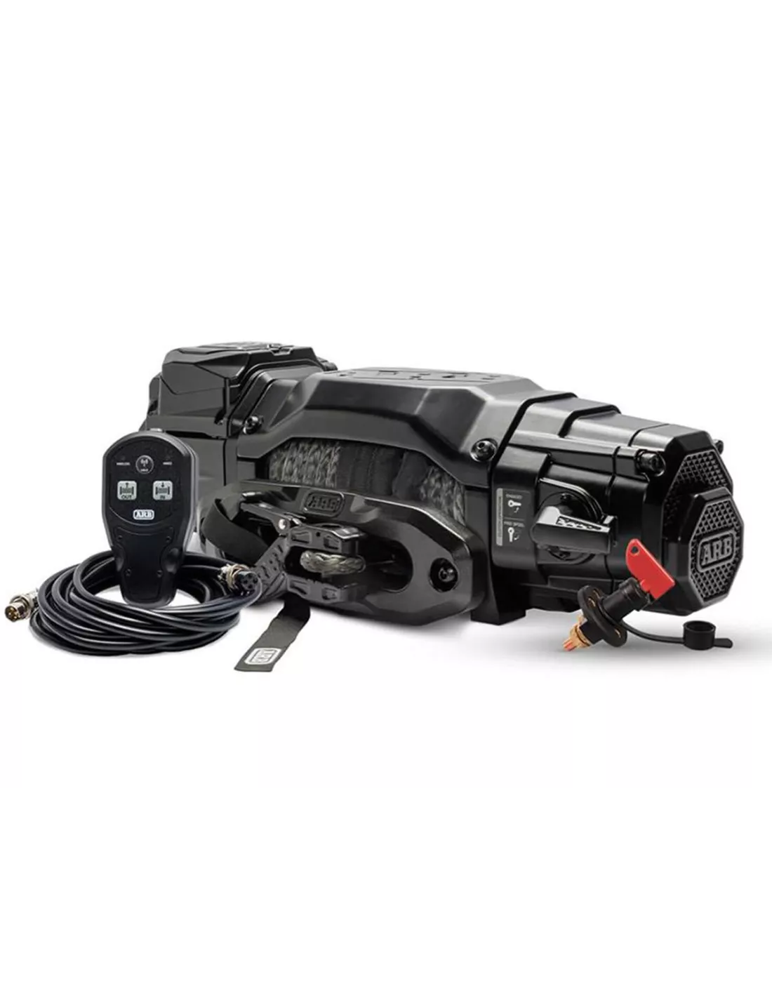 Treuil ARB 12S 5.4T 12V avec corde synthétique 24m ARB - accessoire