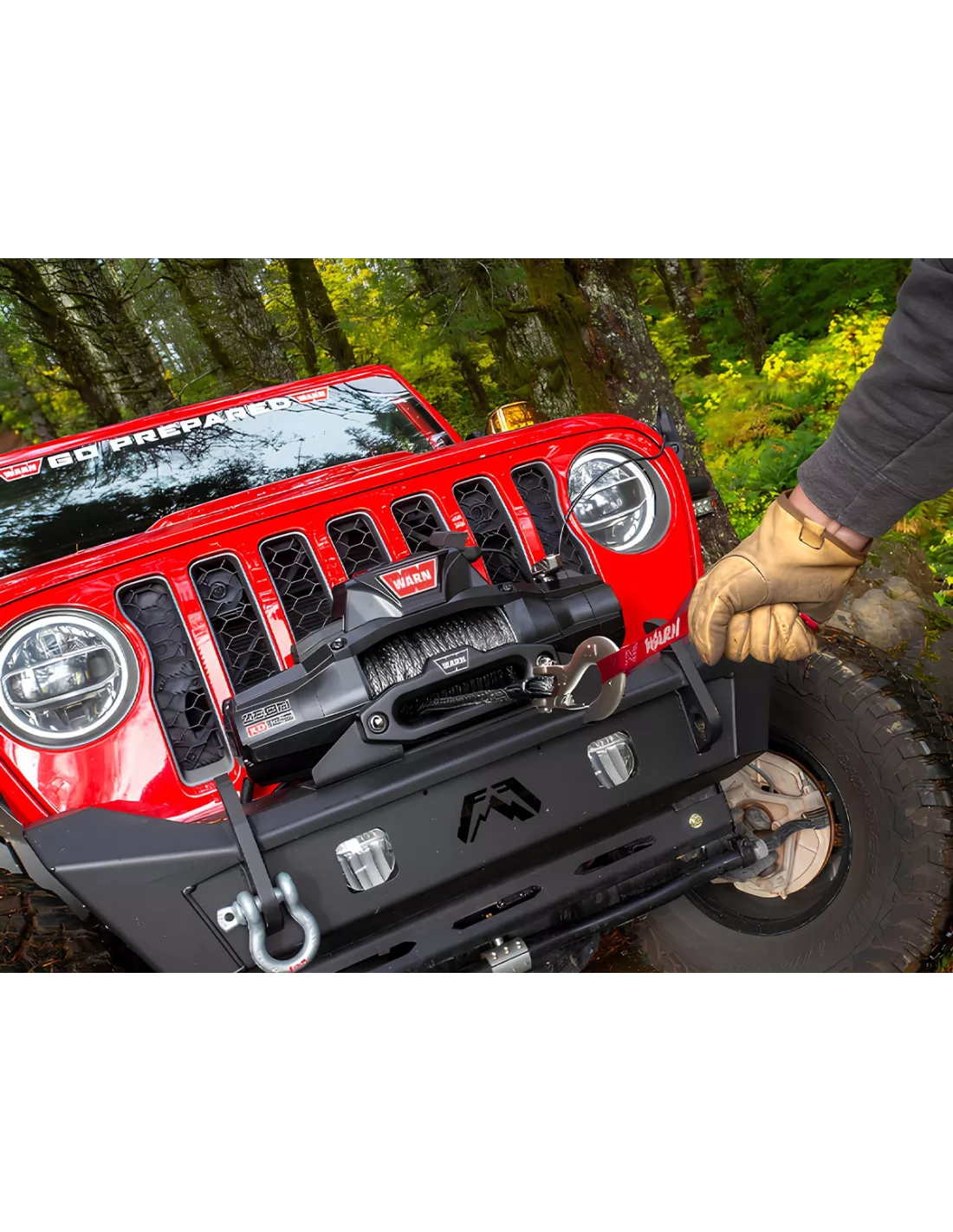 Treuil Warn Zeon XD10S 4500kg 12V WARN - accessoire 4x4