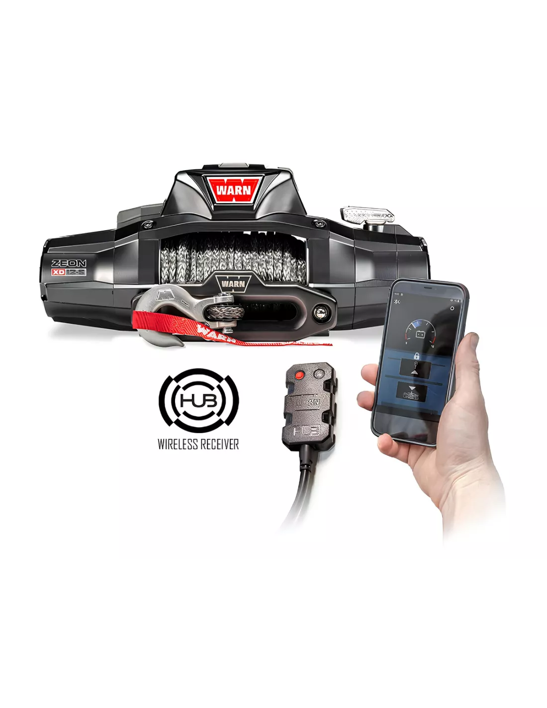 Treuil Warn Zeon XD14S 6350kg 12V WARN - accessoire 4x4