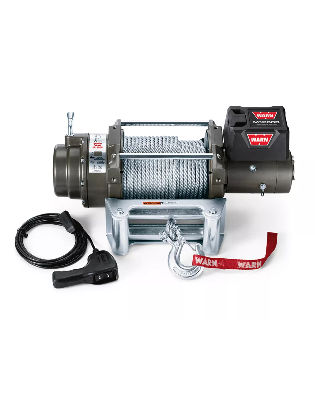 Treuil Warn M12000 5440kg 24V WARN - accessoire 4x4