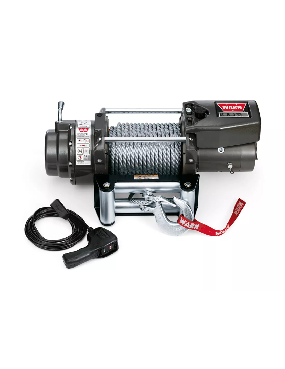 Treuil Warn 16.5TI 7500kg 12V WARN - accessoire 4x4