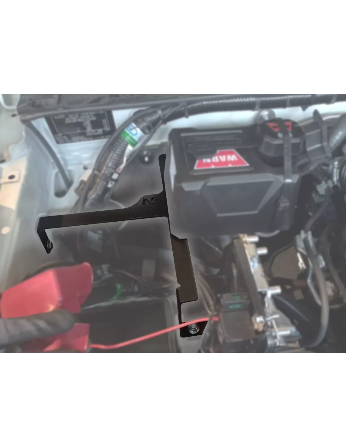 Kit Ondersteuning Box Relay lier in motorcompartiment Jimny