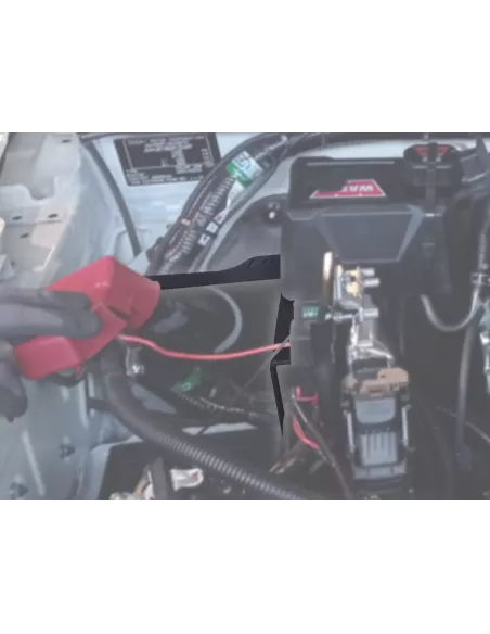 Kit support boitier relais treuil dans compartiment moteur Jimny